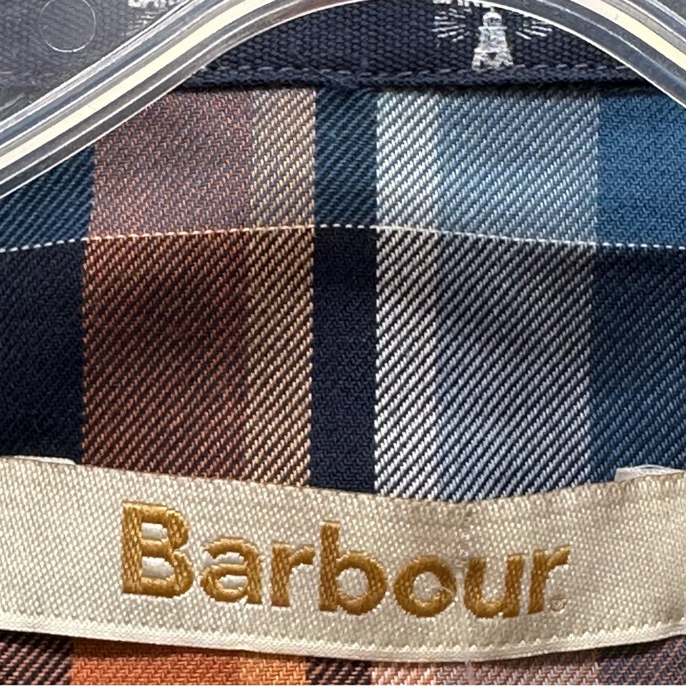BARBOUR ICEFIELD PLAID BUTTON DOWN SHIRT - Picture 4 of 11